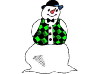 Sticker Custom Preview Image #072479 Holidays Christmas Winter Holiday Fun Snowman57