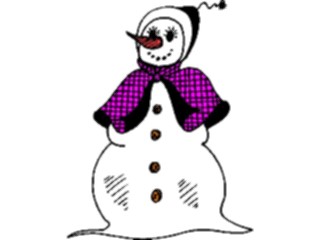 Sticker Custom Preview Image #072482 Holidays Christmas Winter Holiday Fun Snowman60