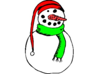 Sticker Custom Preview Image #072483 Holidays Christmas Winter Holiday Fun Snowman61