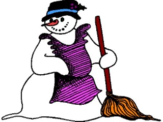 Sticker Custom Preview Image #072487 Holidays Christmas Winter Holiday Fun Snowman65