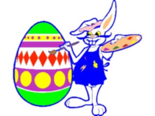 Sticker Custom Preview Image #072609 Holidays Easter Bunny Artist1