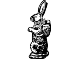 Sticker Custom Preview Image #072621 Holidays Easter Bunny Chocolate1