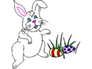 Sticker Custom Preview Image #072636 Holidays Easter Bunny Eggs2