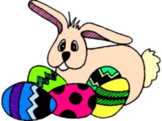 Sticker Custom Preview Image #072637 Holidays Easter Bunny Eggs3