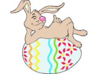 Sticker Custom Preview Image #072659 Holidays Easter Bunnyon Egg