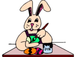 Sticker Custom Preview Image #072671 Holidays Easter Bunny Painting Egg9