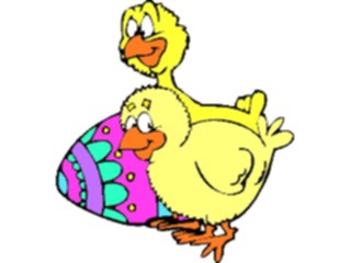 Sticker Custom Preview Image #072730 Holidays Easter Chicks Easter Egg