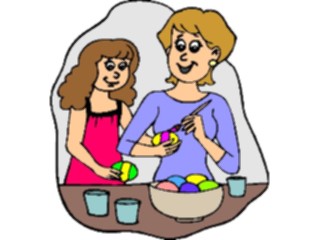 Sticker Custom Preview Image #072735 Holidays Easter Coloring Eggs3