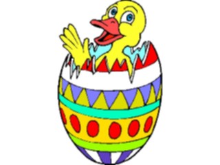 Sticker Custom Preview Image #072751 Holidays Easter Duckin Easter Egg1