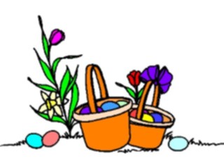 Sticker Custom Preview Image #072791 Holidays Easter Easter Baskets3