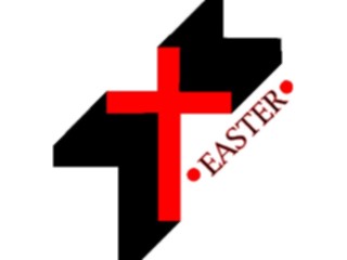 Sticker Custom Preview Image #072792 Holidays Easter Easter Cross