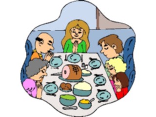 Sticker Custom Preview Image #072793 Holidays Easter Easter Dinner