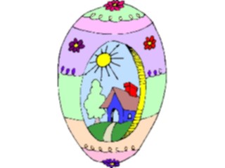 Sticker Custom Preview Image #072810 Holidays Easter Easter Egg16