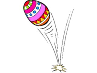 Sticker Custom Preview Image #072820 Holidays Easter Easter Egg Bouncing