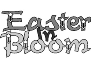 Sticker Custom Preview Image #072850 Holidays Easter Easterin Bloom