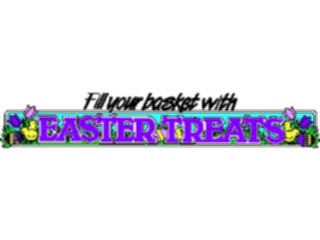 Sticker Custom Preview Image #072866 Holidays Easter Easter Treats Title