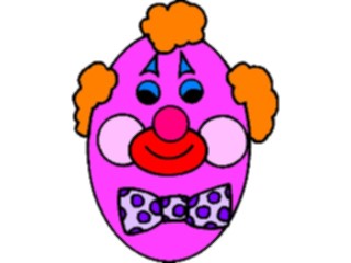 Sticker Custom Preview Image #072872 Holidays Easter Egg Clown