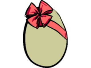 Sticker Custom Preview Image #072886 Holidays Easter Eggwith Bow1