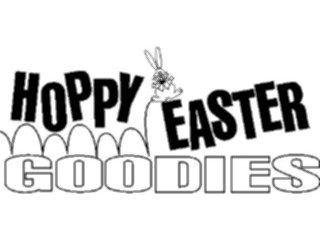 Sticker Custom Preview Image #072915 Holidays Easter Hoppy Easter Goodies