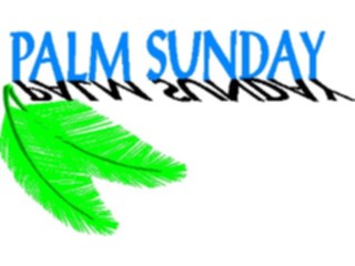 Sticker Custom Preview Image #072925 Holidays Easter Palm Sunday1