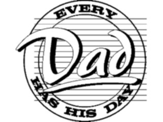 Sticker Custom Preview Image #072939 Holidays Fathers Day Every Dad Has His Day