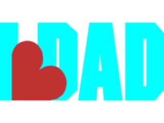 Sticker Custom Preview Image #072957 Holidays Fathers Day I Love Dad