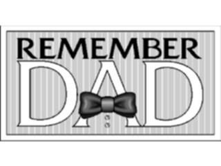 Sticker Custom Preview Image #072965 Holidays Fathers Day Remember Dad