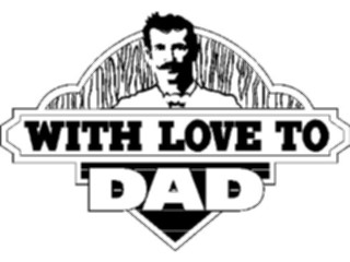 Sticker Custom Preview Image #072969 Holidays Fathers Day With Loveto Dad
