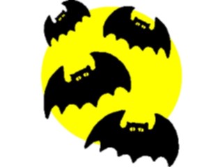 Sticker Custom Preview Image #072987 Holidays Halloween Bat14