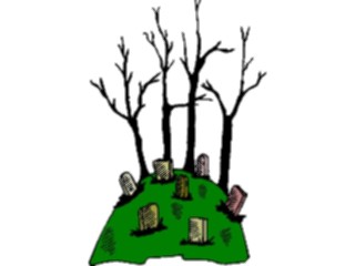 Sticker Custom Preview Image #073089 Holidays Halloween Cemetery12
