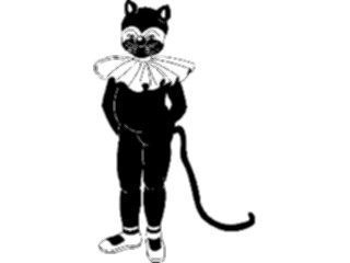 Sticker Custom Preview Image #073118 Holidays Halloween Costume Cat