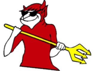 Sticker Custom Preview Image #073129 Holidays Halloween Costume Devil5