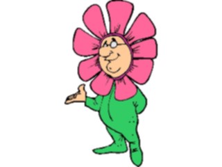 Sticker Custom Preview Image #073137 Holidays Halloween Costume Flower2