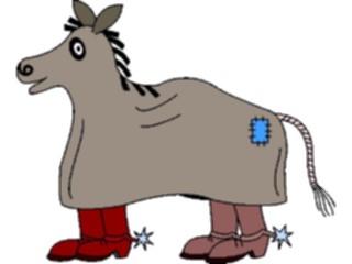 Sticker Custom Preview Image #073152 Holidays Halloween Costume Horse2