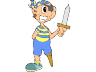 Sticker Custom Preview Image #073171 Holidays Halloween Costume Pirate06