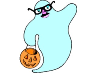 Sticker Custom Preview Image #073408 Holidays Halloween Ghostin Costume