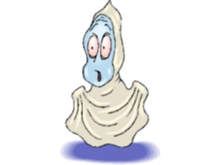 Sticker Custom Preview Image #073419 Holidays Halloween Ghost Scared2
