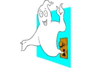 Sticker Custom Preview Image #073425 Holidays Halloween Ghostwith Idea