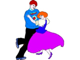 Sticker Custom Preview Image #073438 Holidays Halloween Ghouls Dancing