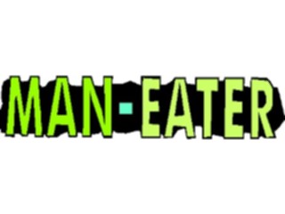 Sticker Custom Preview Image #073613 Holidays Halloween Man Eater Title
