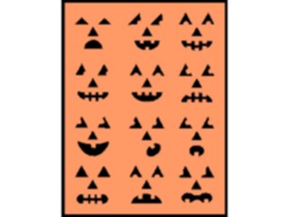 Sticker Custom Preview Image #073856 Holidays Halloween Pumpkin Background03