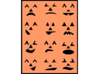 Sticker Custom Preview Image #073858 Holidays Halloween Pumpkin Background05