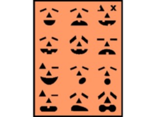 Sticker Custom Preview Image #073860 Holidays Halloween Pumpkin Background07