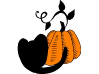 Sticker Custom Preview Image #073878 Holidays Halloween Pumpkin Cat4