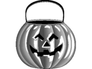 Sticker Custom Preview Image #073905 Holidays Halloween Pumpkin Pail1