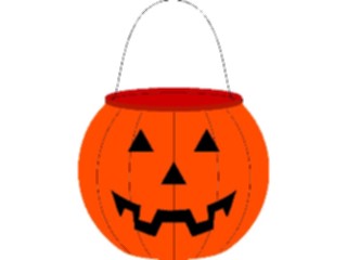 Sticker Custom Preview Image #073906 Holidays Halloween Pumpkin Pail2