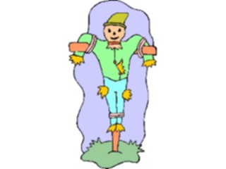 Sticker Custom Preview Image #073936 Holidays Halloween Scarecrow3