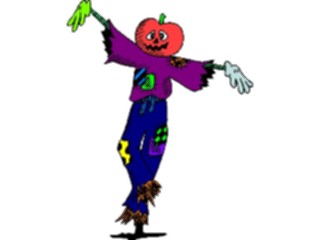 Sticker Custom Preview Image #073938 Holidays Halloween Scarecrow Pumpkin1