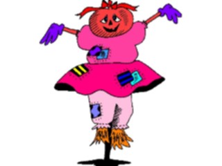 Sticker Custom Preview Image #073939 Holidays Halloween Scarecrow Pumpkin2