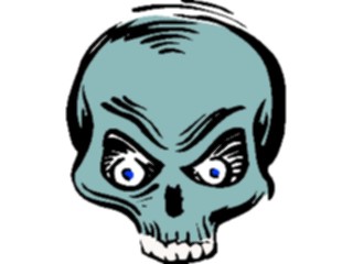 Sticker Custom Preview Image #074000 Holidays Halloween Skull13